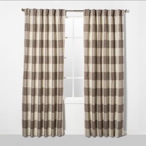 Larkhall Plaid Blackout Curtain Panel - Eclipse